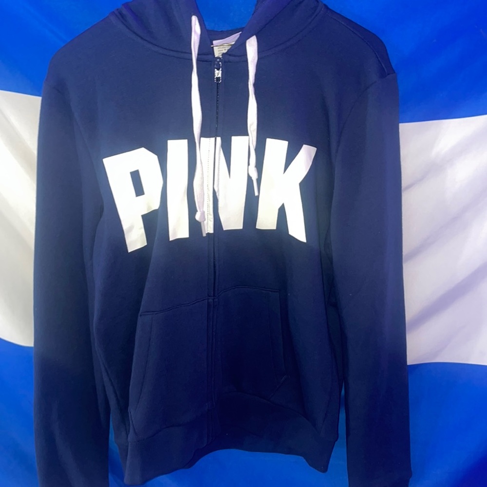 Navy blue sweatsuit